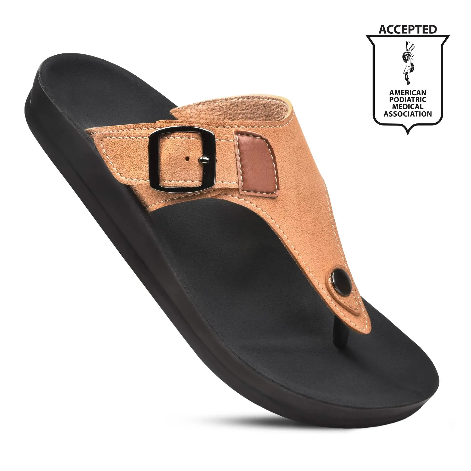 Aerothotic Trench Women's Stylish and Comfortable Thong Sandals