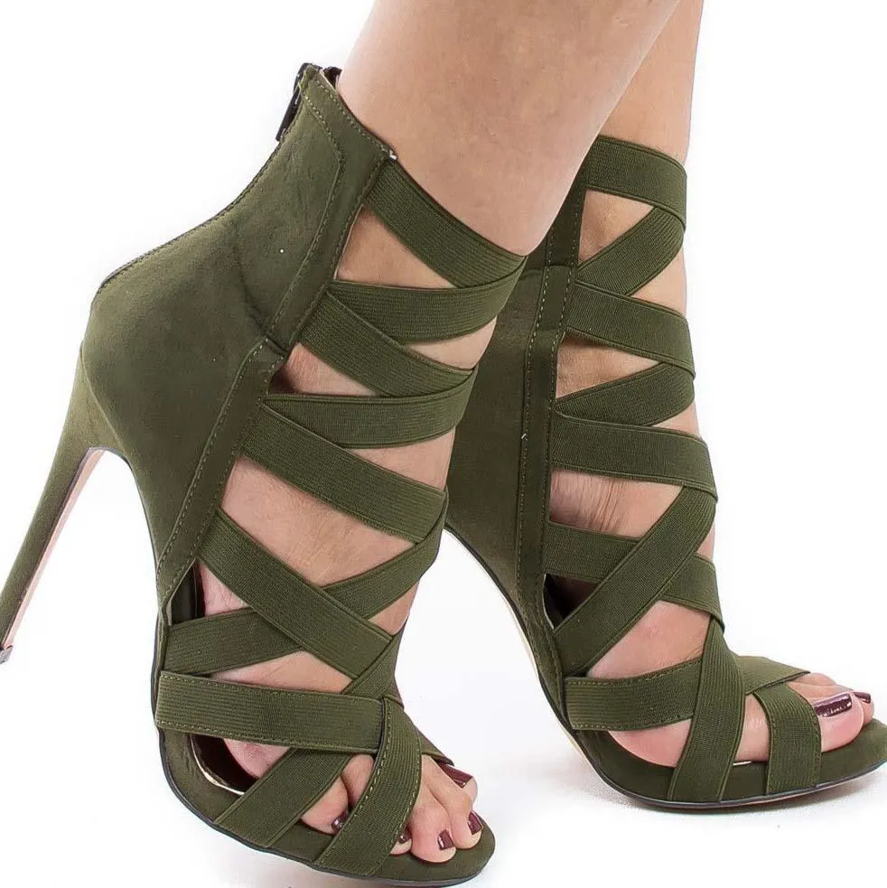 Ankle Peep Toe Open Toe Sandals