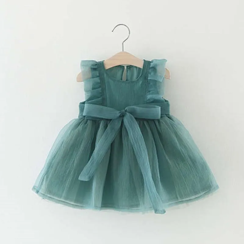 Baby Elegant Flounced Dresses