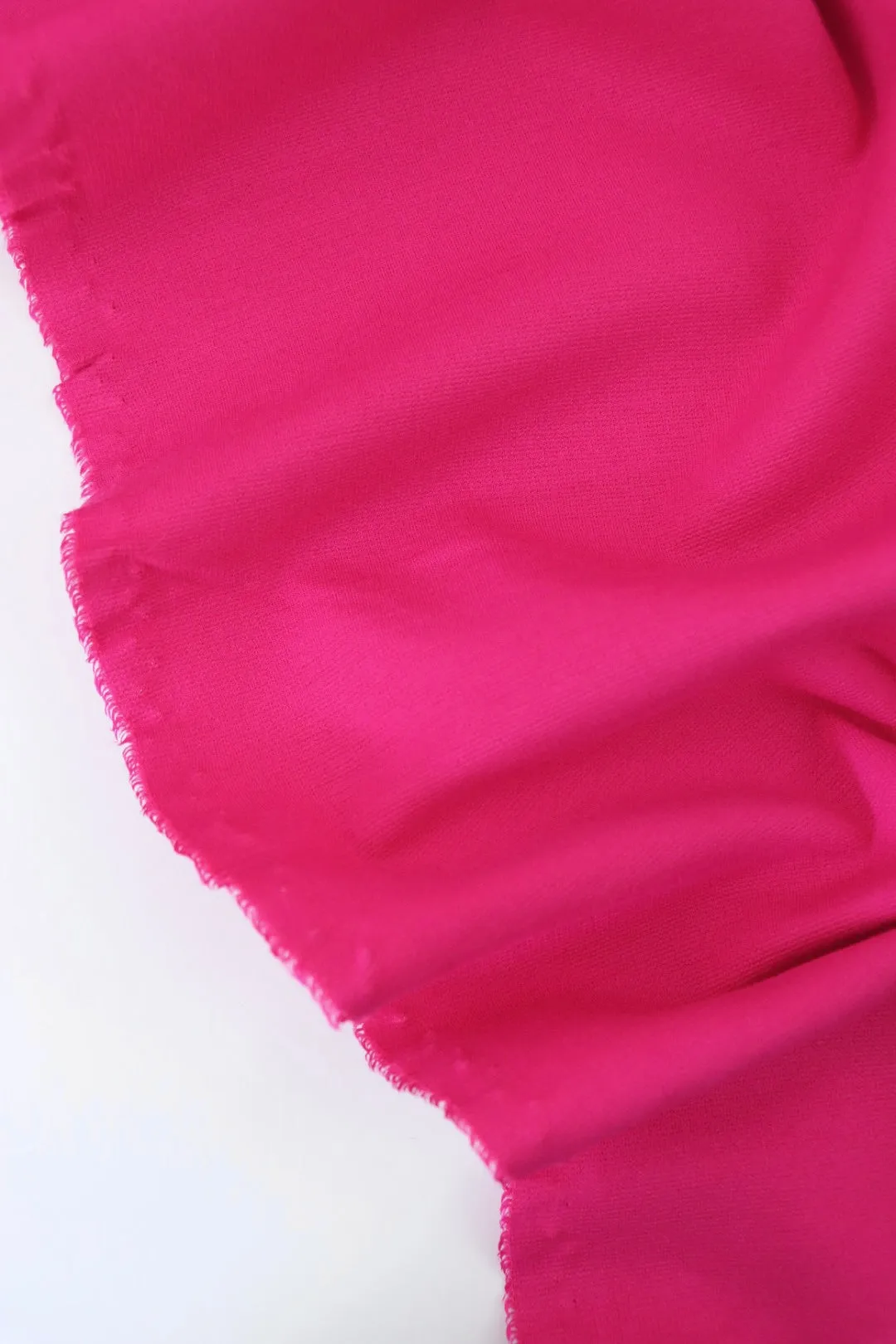 Bright Fuchsia Viscose Nylon Ponte