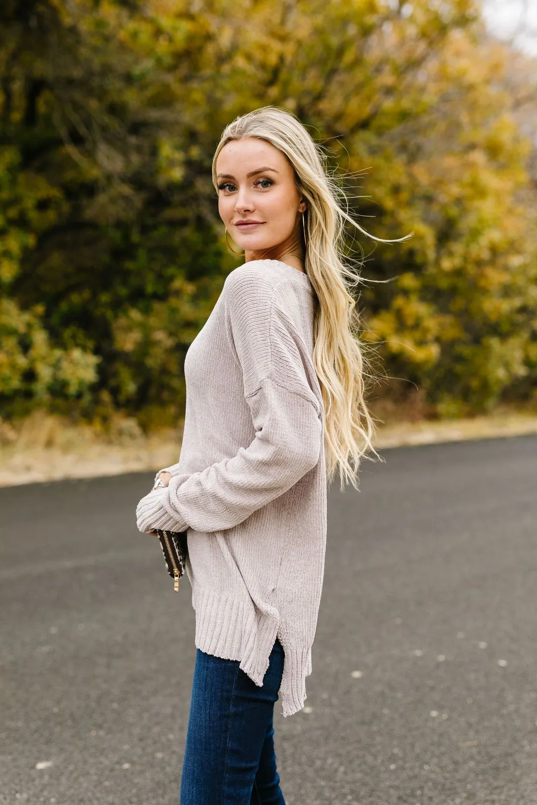 Casual   Cozy Chenille Sweater