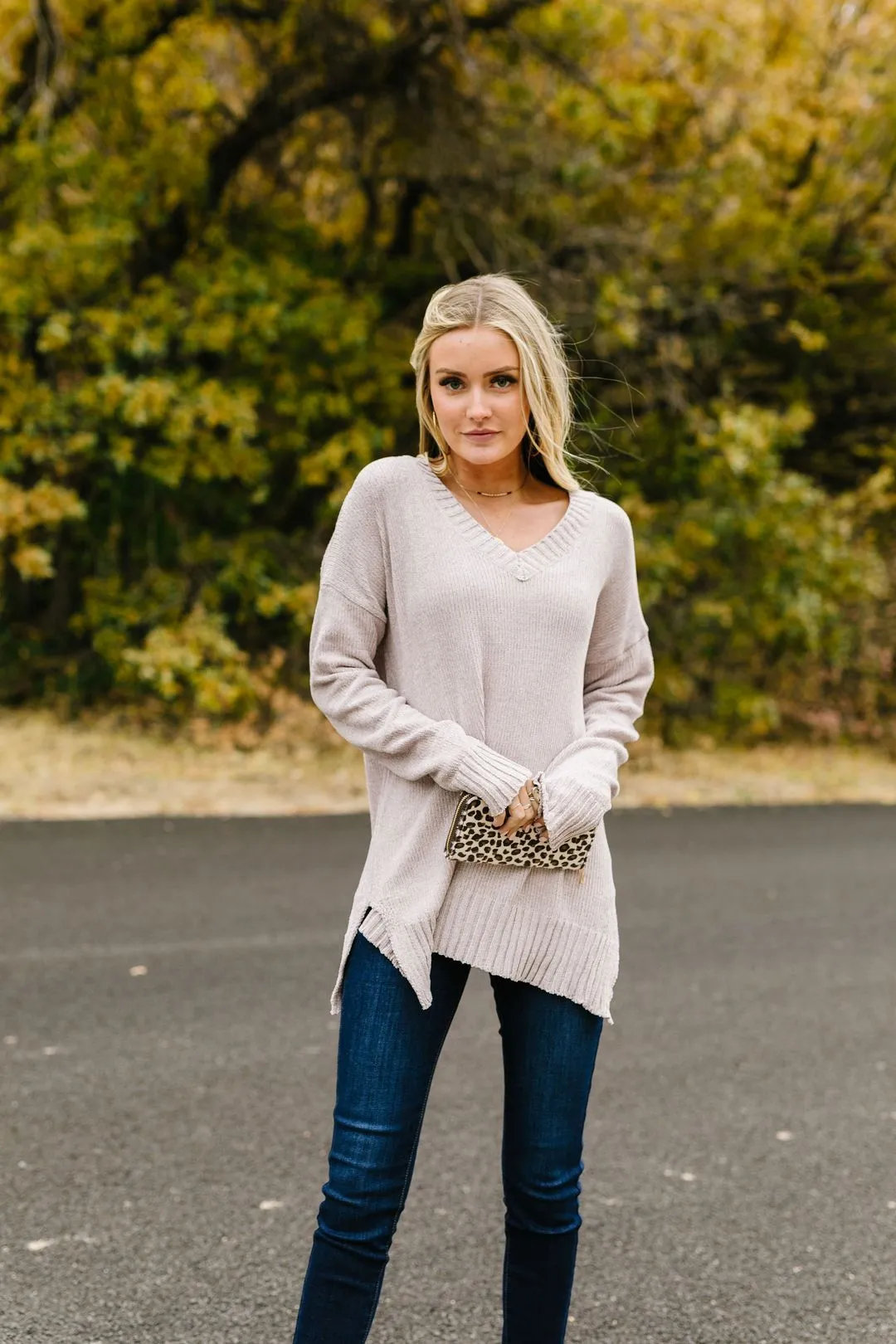 Casual   Cozy Chenille Sweater