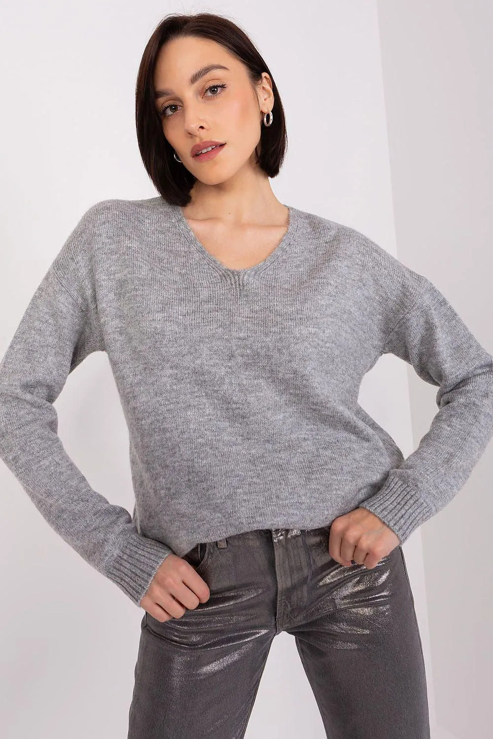 Chic Heartfelt Paris Sweater