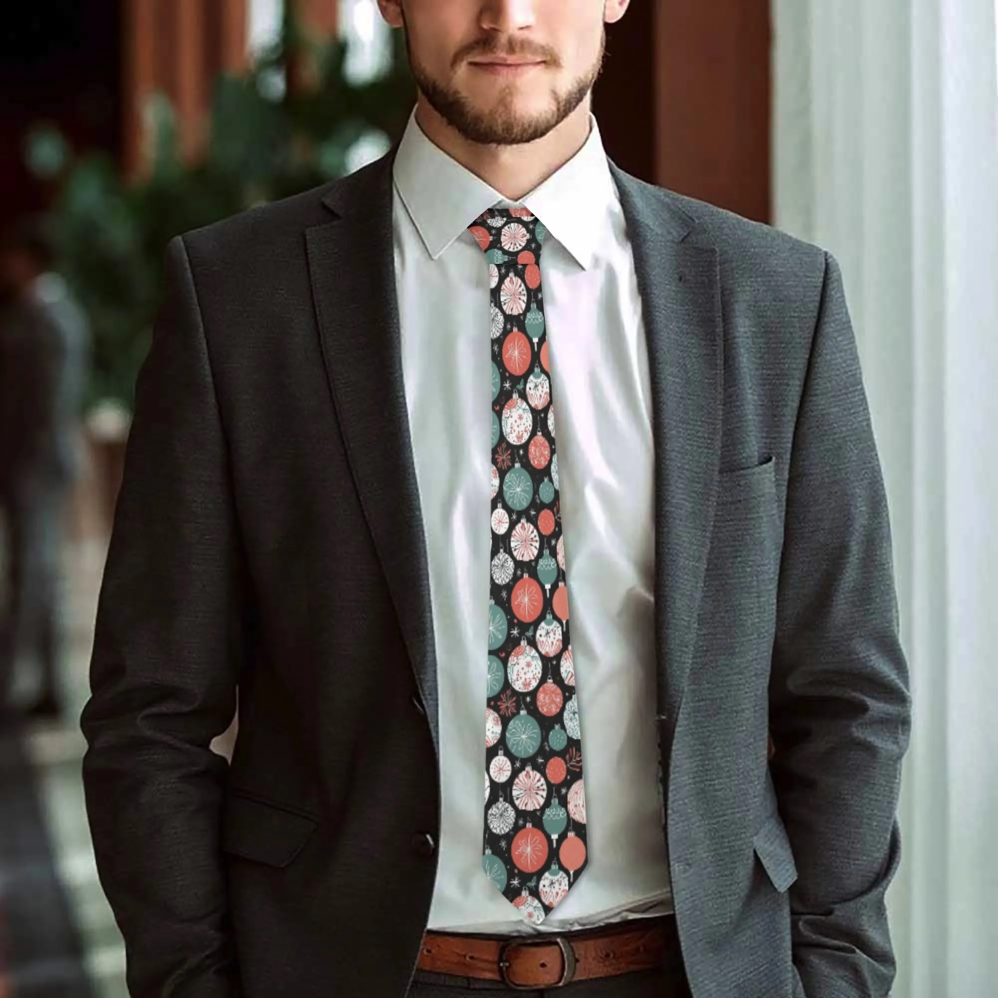 Colorful Ornament Necktie