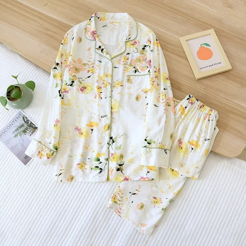 Comfortable Floral Pajamas For Women