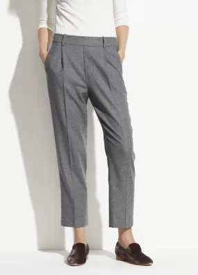 Easy Tapered Pull On Pant in Medium Heather Grey