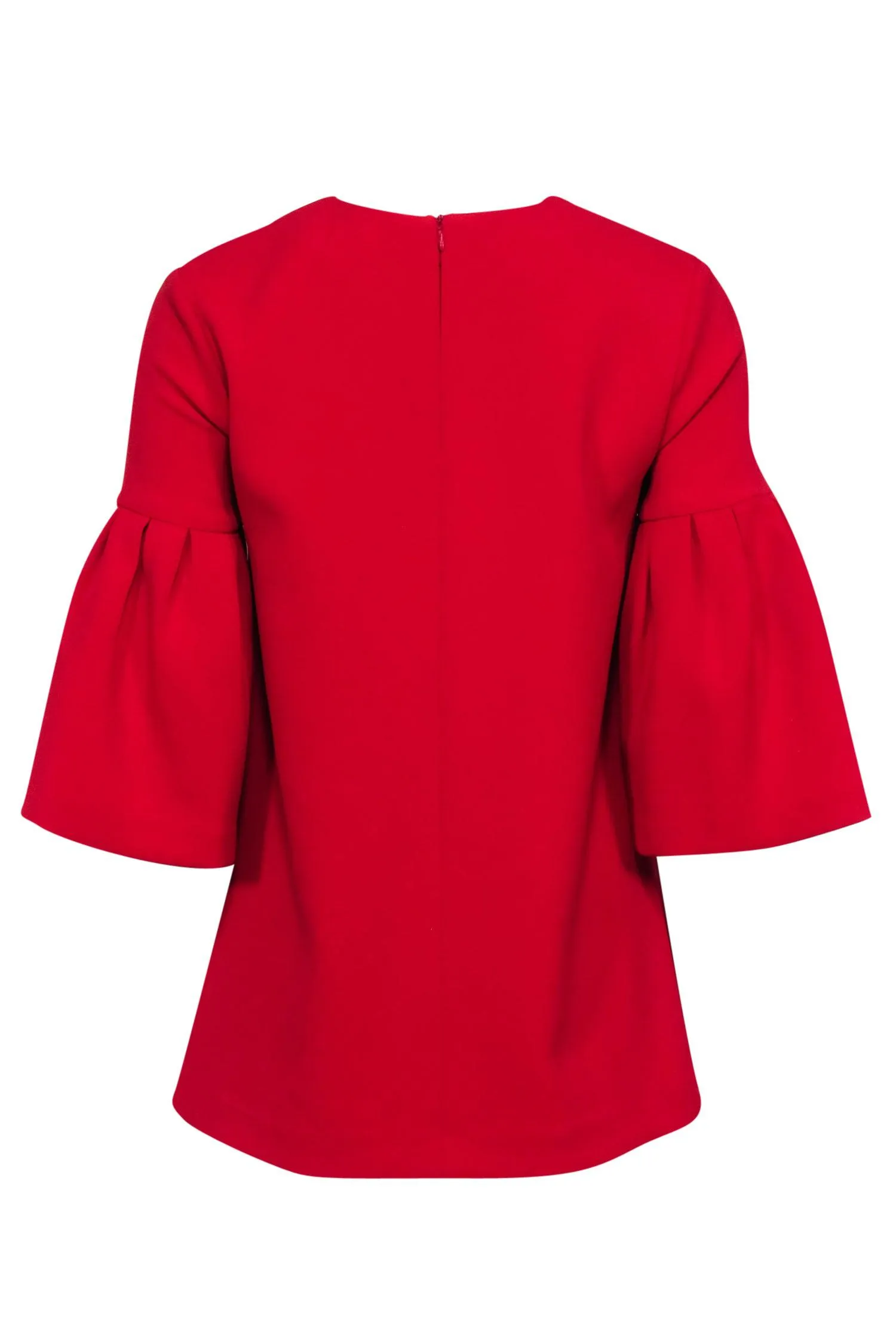 Edit - Red Bell Sleeve Shirt Sz XS