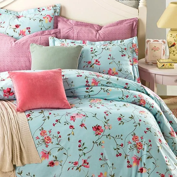 Fiore Quilt Cover Bedsheet Set