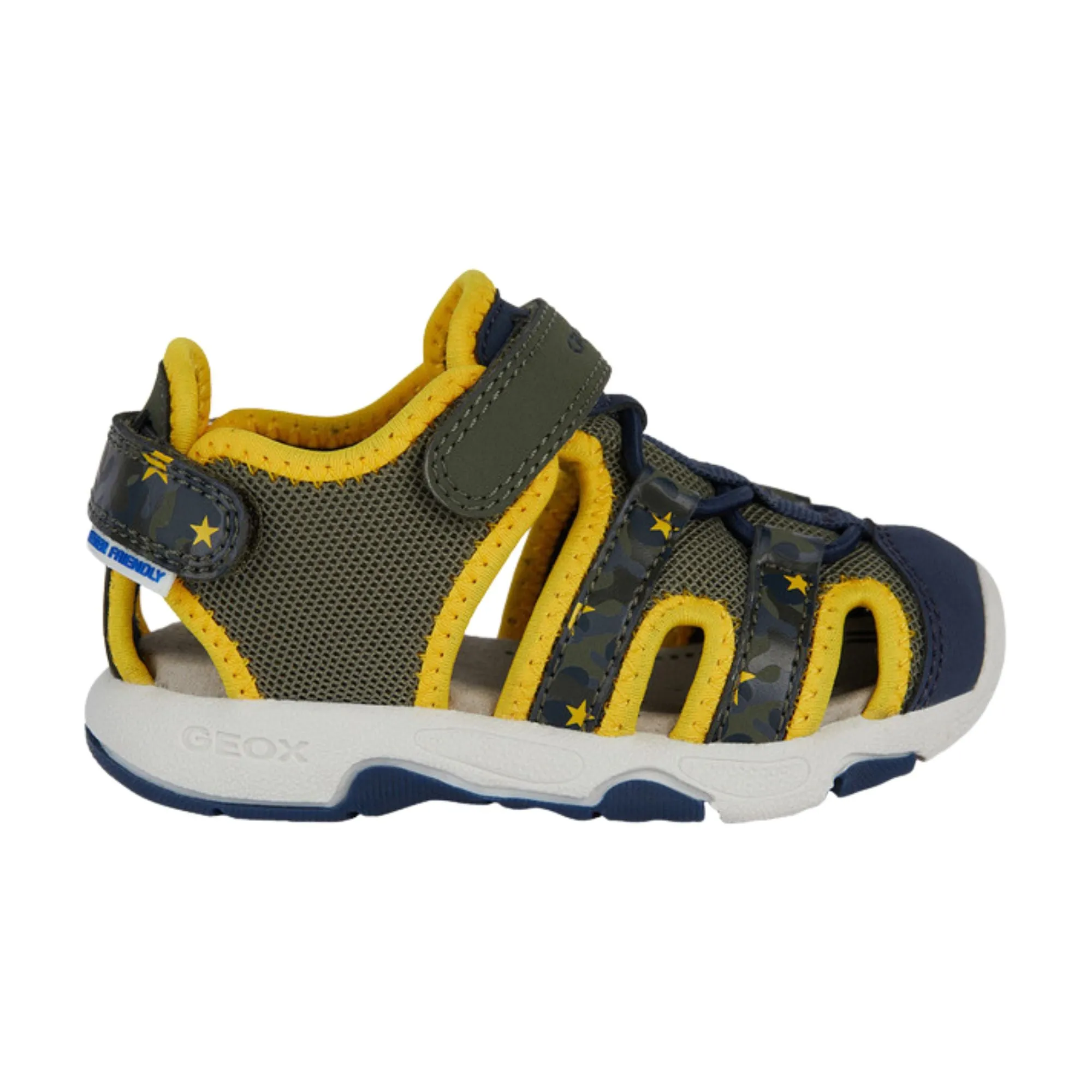 Geox Baby Boy Multy Toddler Yellow Sandals