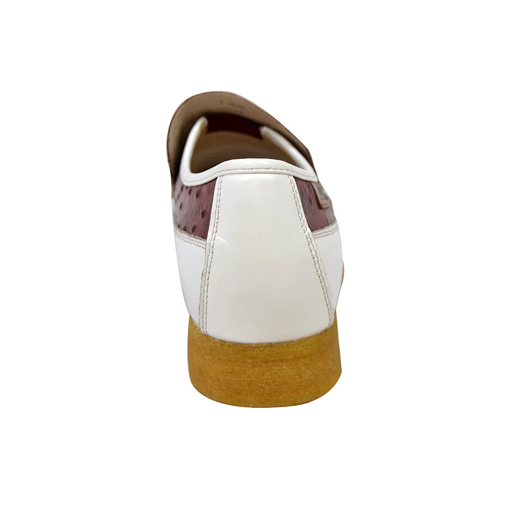 Harlem Ostrich Leather - Stylish and Comfortable Slip On Shoes