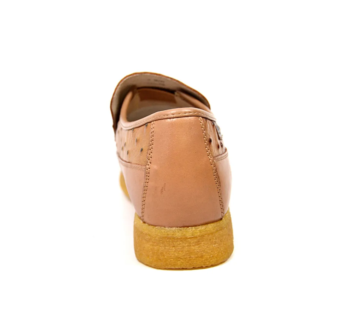 Harlem Ostrich Leather - Stylish and Comfortable Slip On Shoes