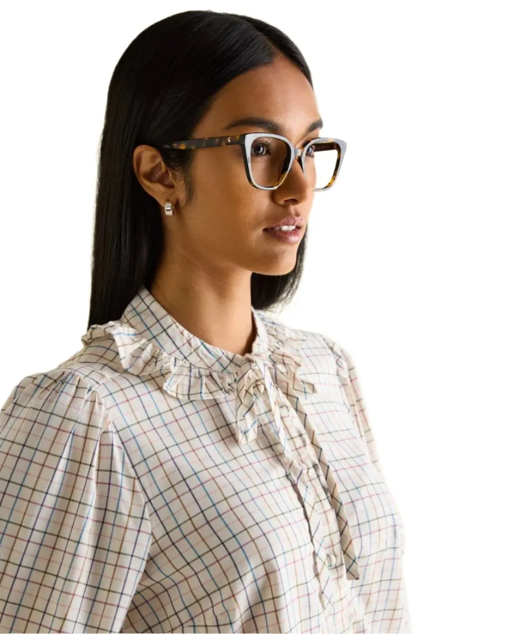 Joules Harper Pussybow Tie Blouse