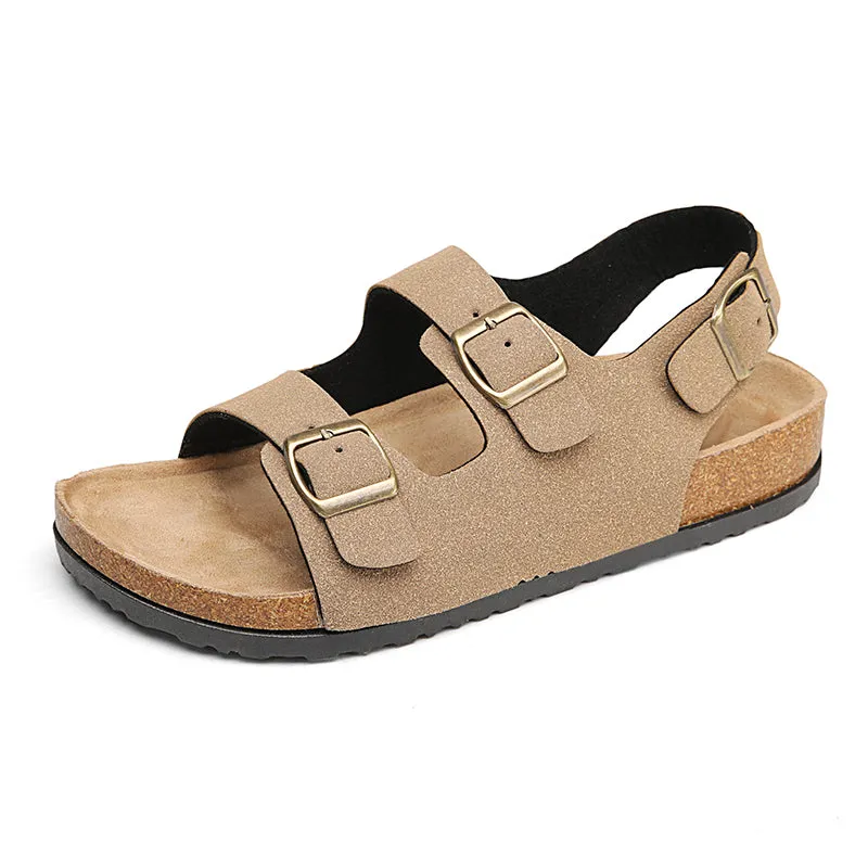 Leander - Stylish Double Strap Sandals for Men