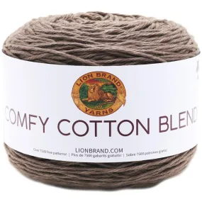 Lion Brand Comfy Cotton Blend Yarn - Mochaccino 200g^