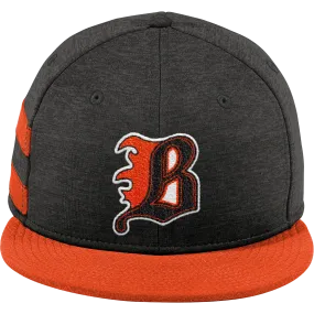 Philadelphia Blazers New Era Shadow Heather Striped Flat Bill Snapback Cap