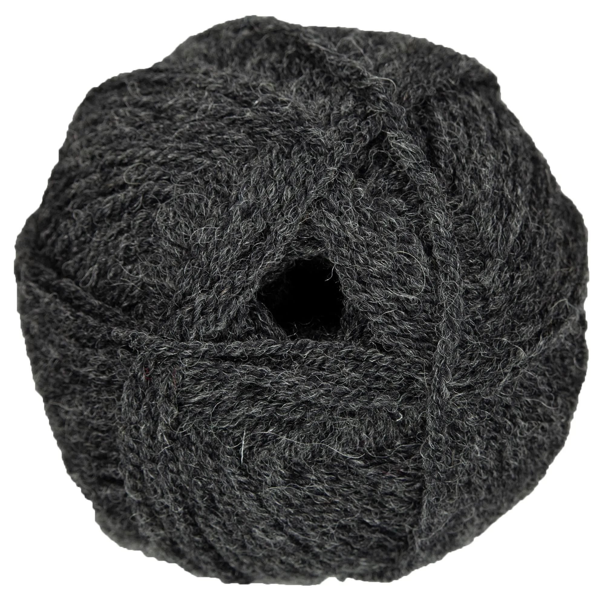 Plymouth Yarn Encore Worsted Yarn - 0520 Night Grey Heather