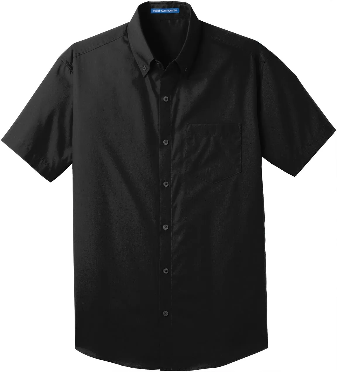 Port Authority Short Sleeve Carefree Poplin Shirt