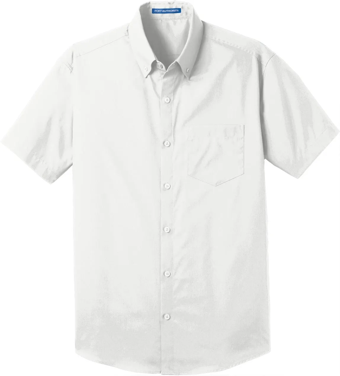 Port Authority Short Sleeve Carefree Poplin Shirt