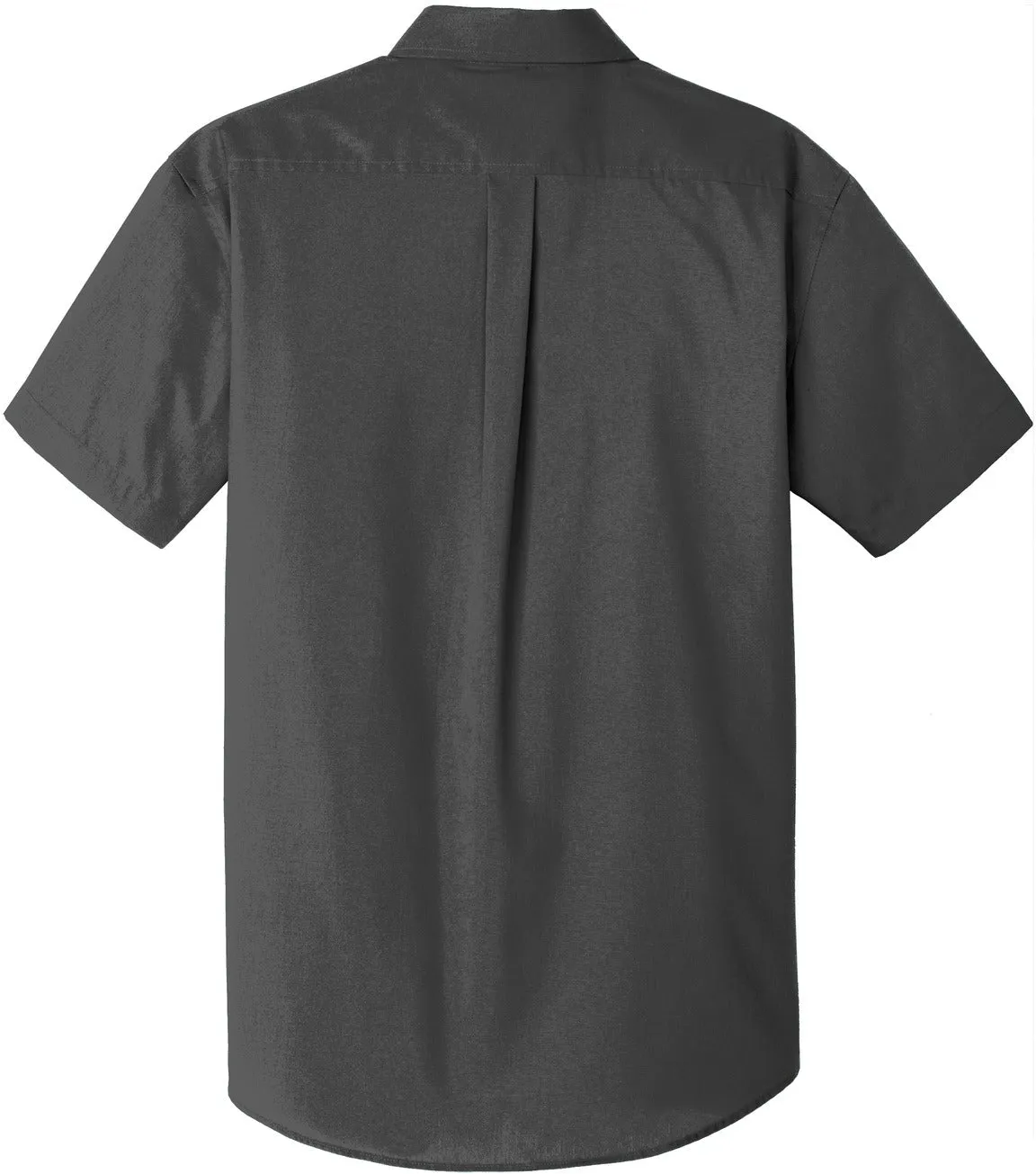 Port Authority Short Sleeve Carefree Poplin Shirt