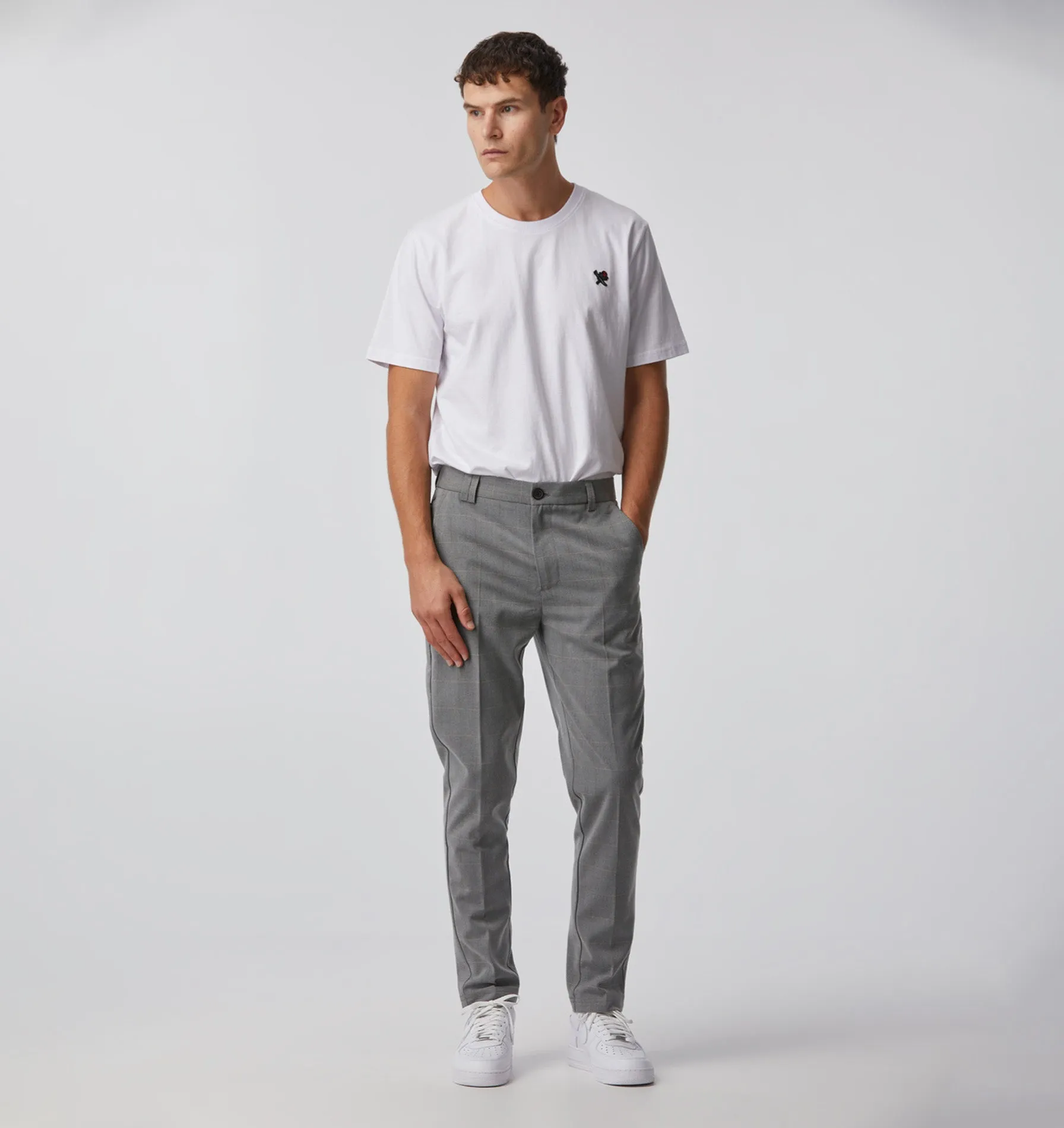 Tailored Smart Pant - Grey Check