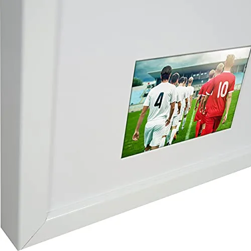 Vivarti DIY Gloss White Sports Shirt Display Frame