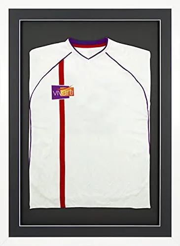 Vivarti DIY Gloss White Sports Shirt Display Frame