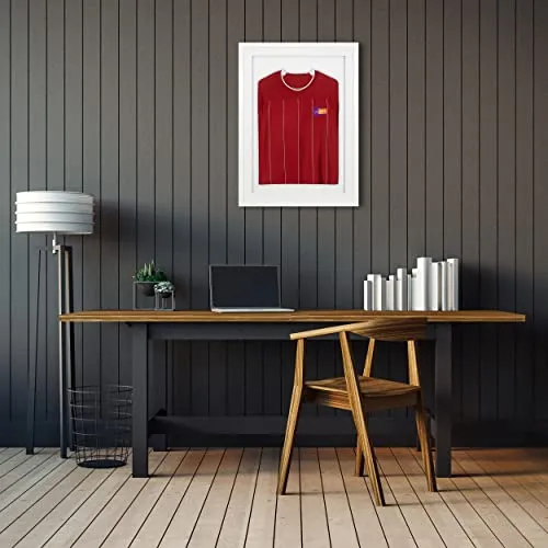 Vivarti DIY Gloss White Sports Shirt Display Frame