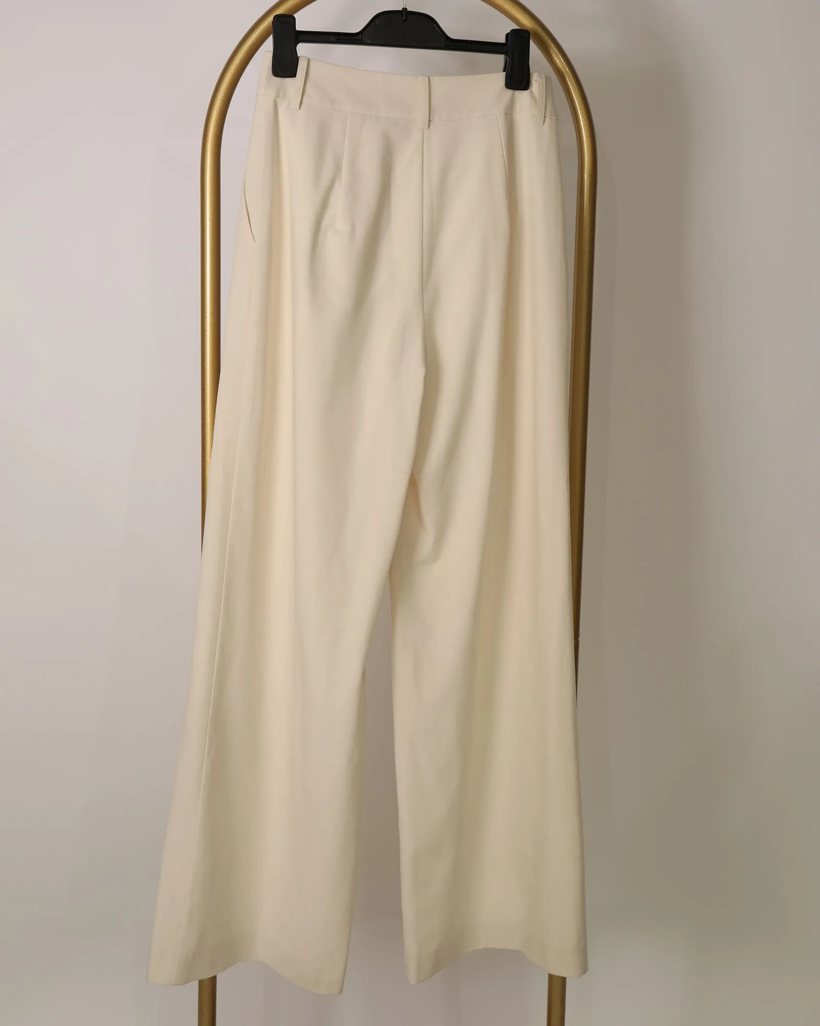 Wide Leg Pants - Cream