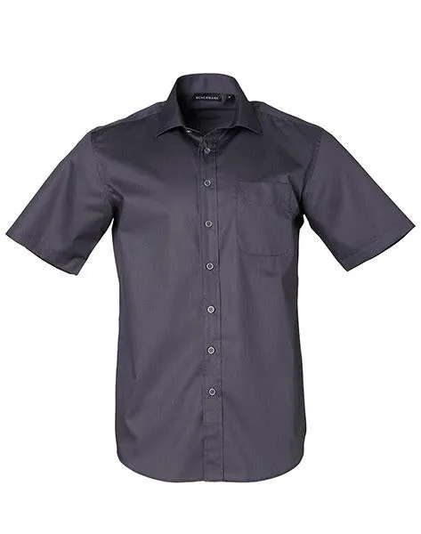 Winning Spirit Barkley Mens Taped Seam Short Sleeve Shirt (M7110S)