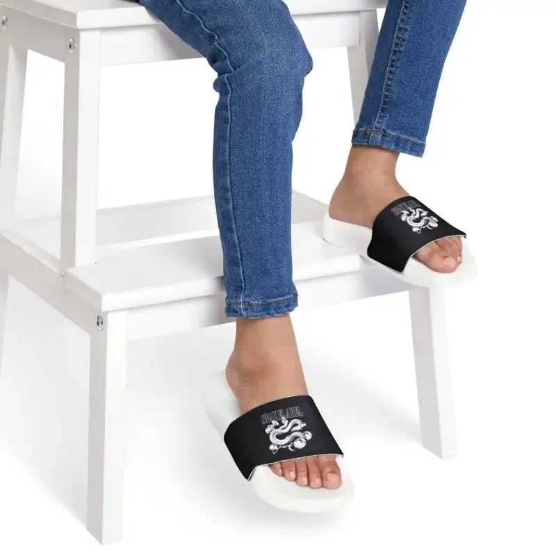 Youth Removable-Strap Sandals with Customizable Straps - Durable PU Outsoles & Stylish Design