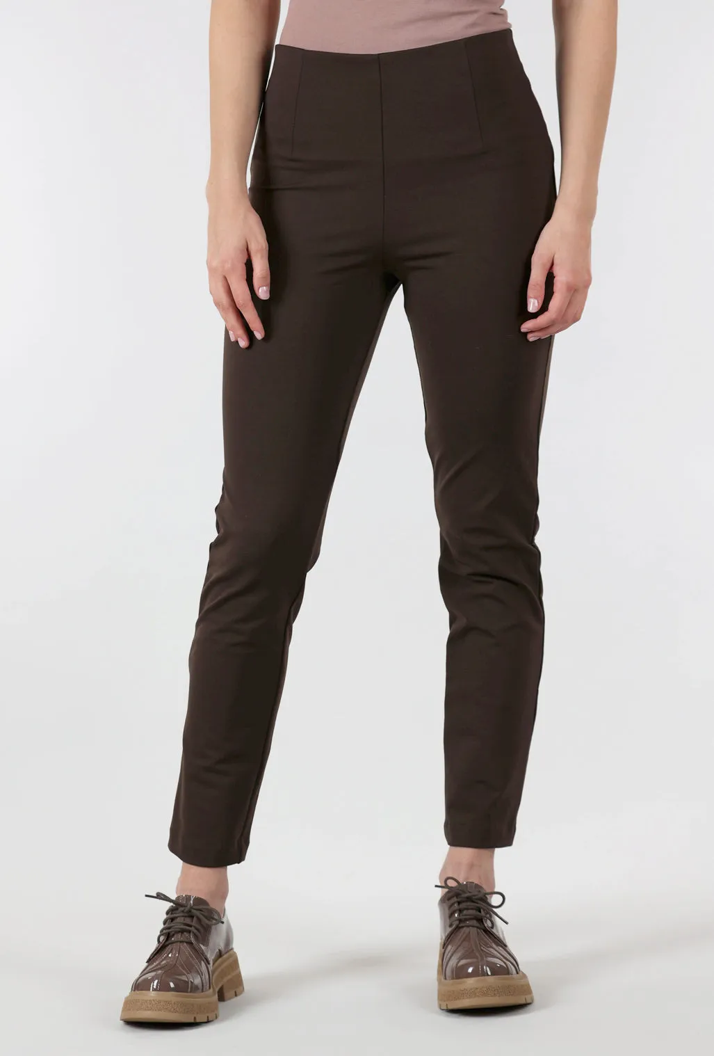 Zani Ponte Tech Pant, Coffee Bean