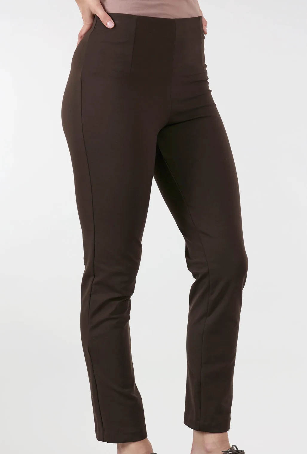 Zani Ponte Tech Pant, Coffee Bean