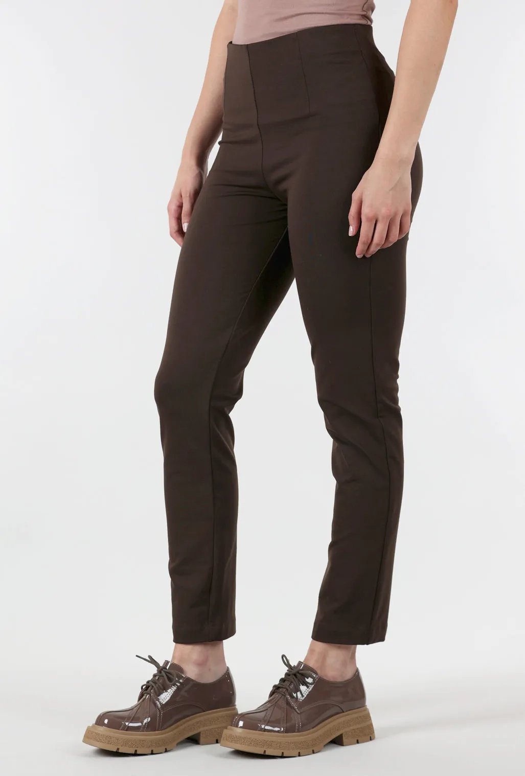 Zani Ponte Tech Pant, Coffee Bean